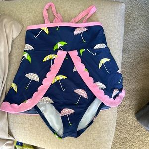 The Beaufort Bonnet Company girls one piece bathing suit